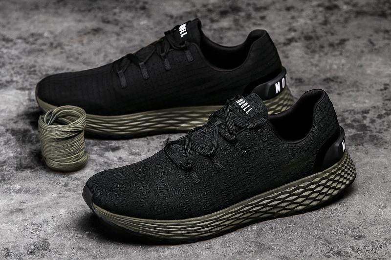 Nobull Ivy Ripstop Runner Men's Running Shoes Black | USA K1150O